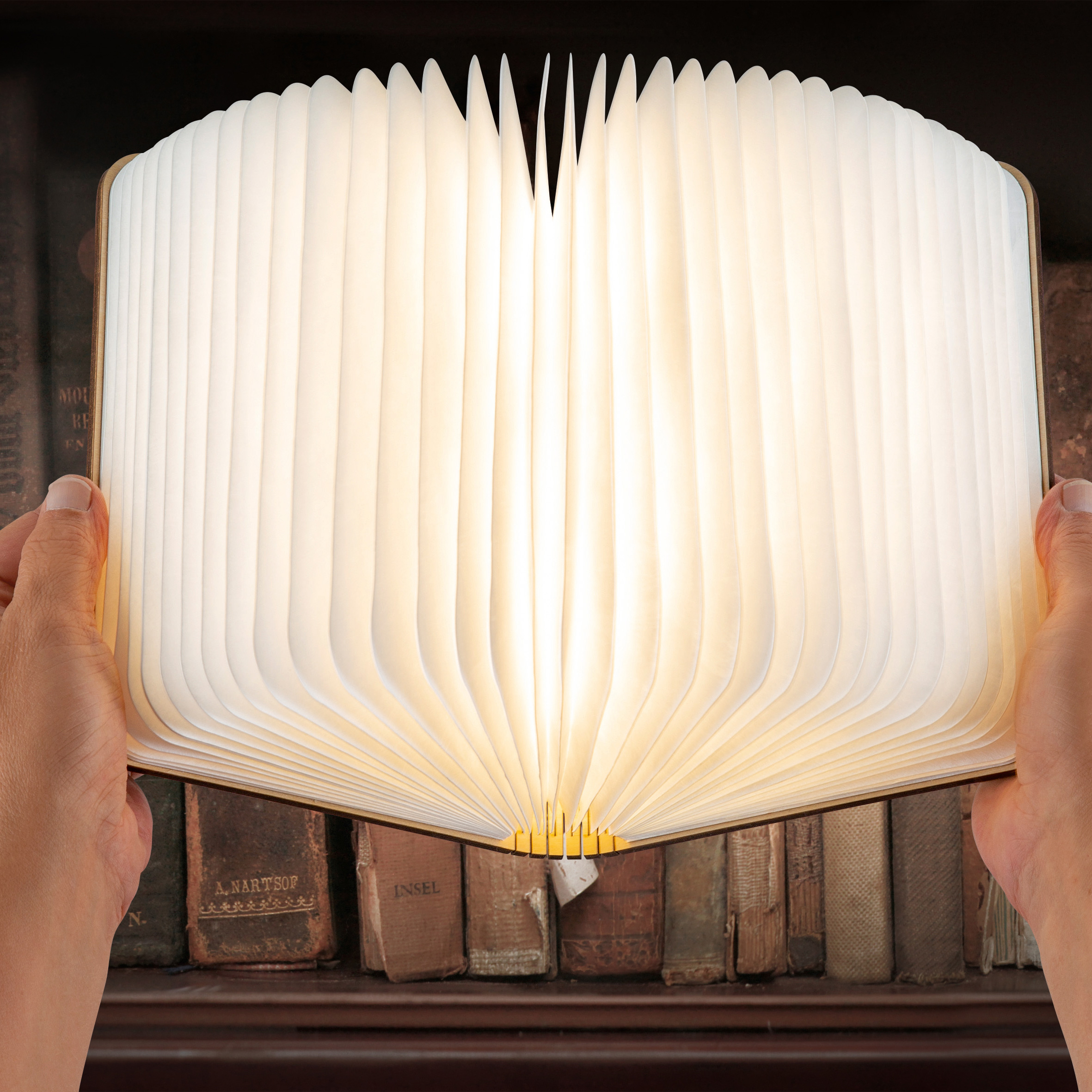 Lampe Led Pliante En Forme De Livre Eurotops Fr