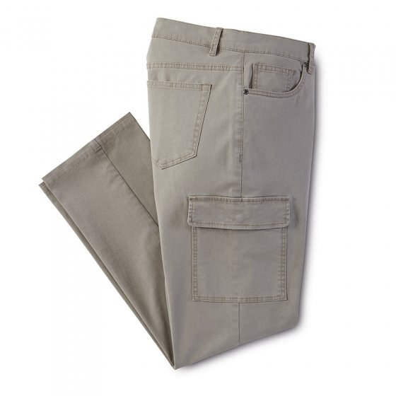 Pantalon cargo coton stretch 
