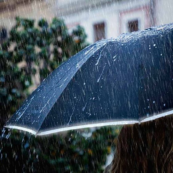 Parapluie LED entièrement automatique 