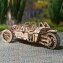 Maquette en bois véhicule à trois roues - 2