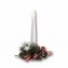 Bougies LED sur arrangement décoratif, lot de 2 - 2