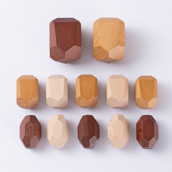 Blocs en bois à empiler 