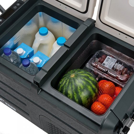 Réfrigérateur-congélateur portable à 2 compartiments 